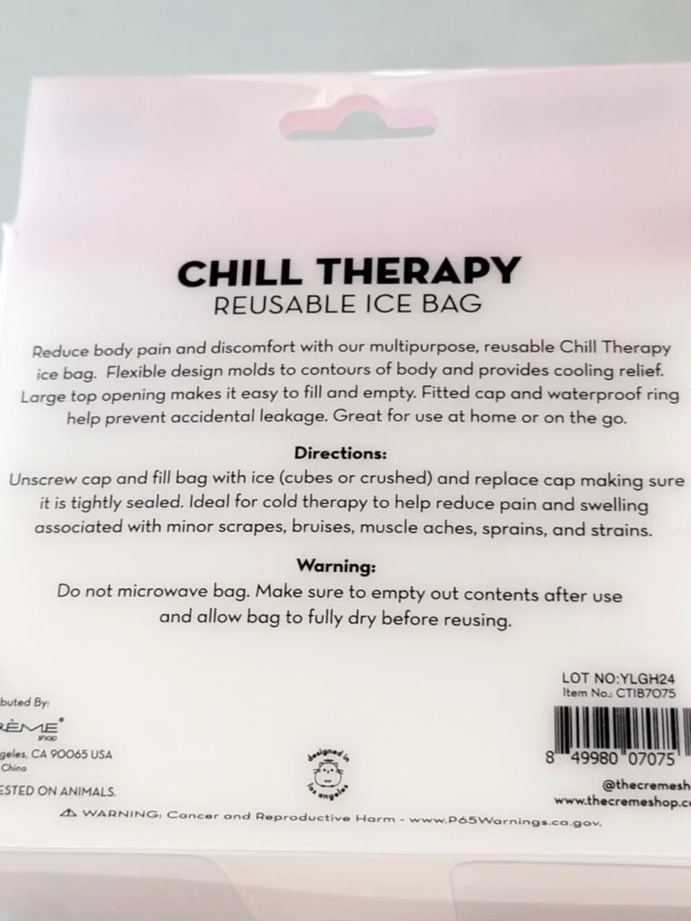 The Crème Shop Gift Bundle Lot of 3 Spa Beauty Items